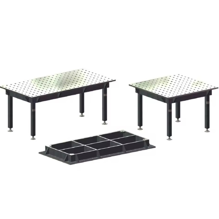 Mesa de soldadura de acero 2D