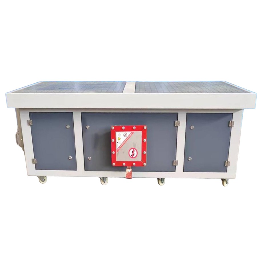 Mesa de rectificado de extracción de polvo a prueba de explosión